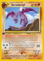 1995 aerodactyl pokemon card value - (1) - Fossil It still has to pay for that attacks Energy cost Aerodactyl #16 Prices | Pokemon