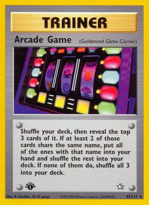 Arcade Game (Goldenrod Game Corner)