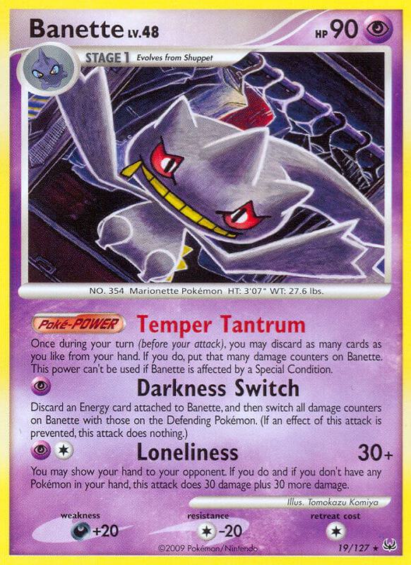 Banette 19/127 from Platinum