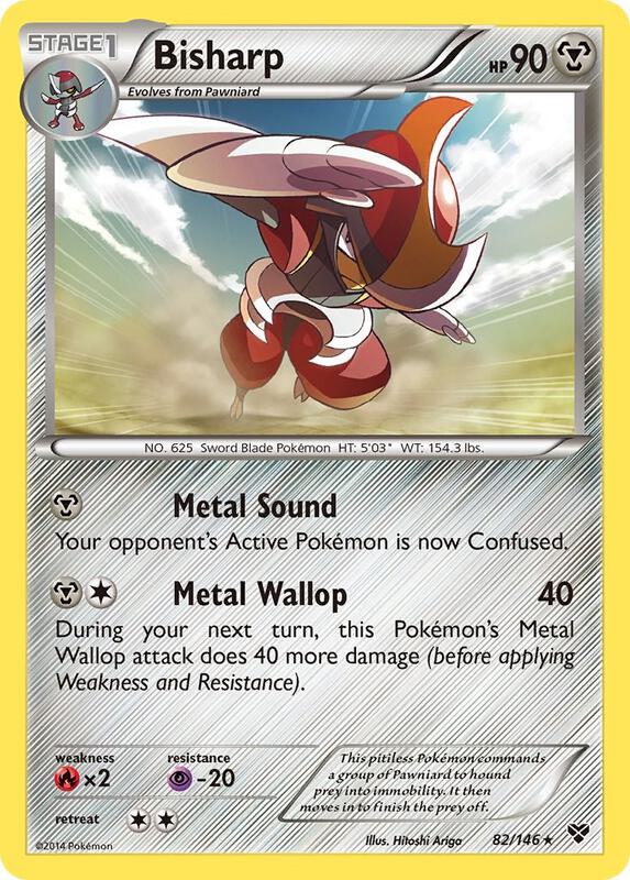 Bisharp 82/146 from XY Base Set