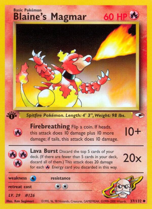 Blaine's Magmar 037/132
