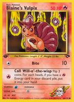 Blaine's Vulpix - Gym Challenge - Pokemon - TCGplayer.com