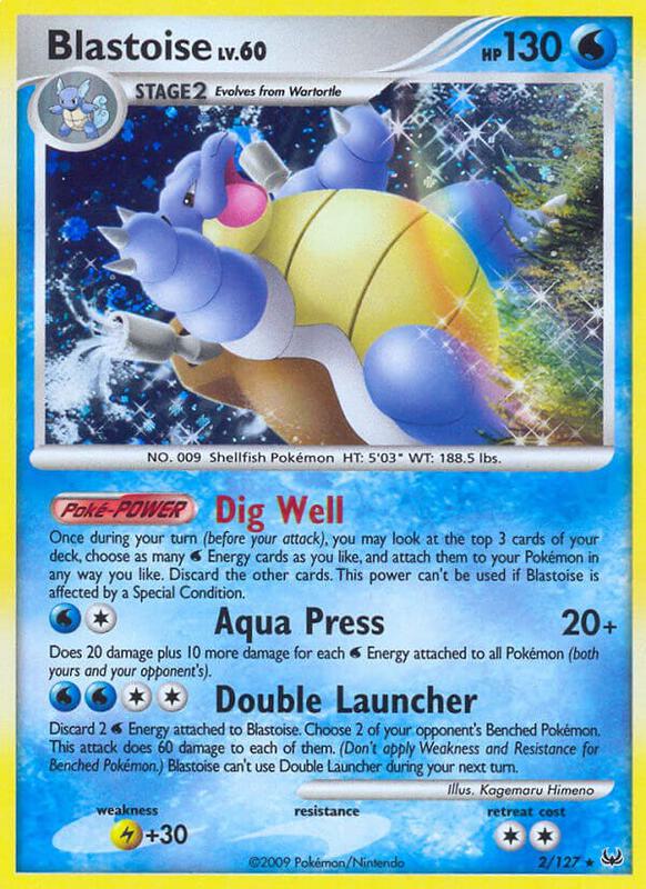 Blastoise 2/127 from Platinum