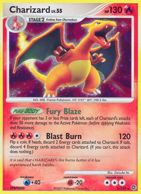 リザードン lv.55 HP130 DPBP 006 Pokemon Pokemon Card Japanese Charizard DPBP#006 DP3 Nintendo Holo