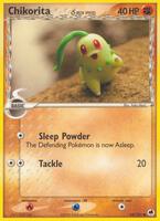 Chikorita (Delta Species) - Dragon Frontiers - Pokemon