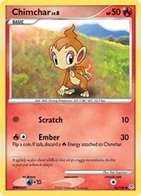 Chimchar 76/130 from Diamond and Pearl