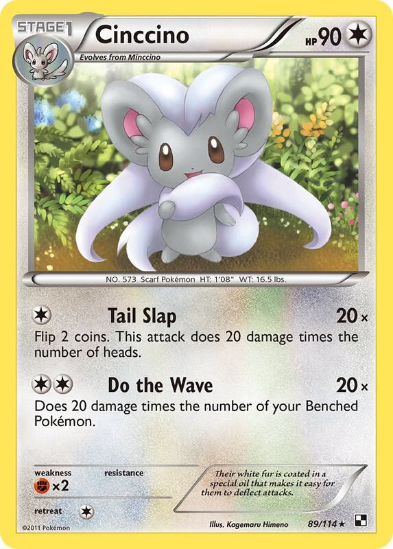 Cinccino 89/114 from Black and White