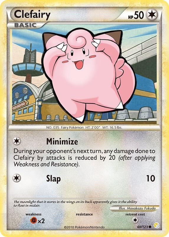 Clefairy 60/123 from HeartGold SoulSilver