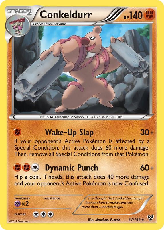 Conkeldurr 67/146 from XY Base Set