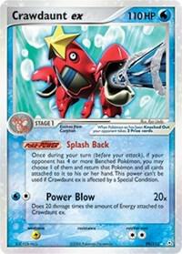 Crawdaunt ex card image