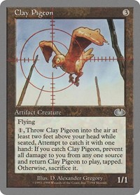Clay Pigeon - Unglued - Magic: The Gathering card