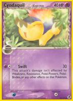 cyndaquil holographic card Pokemon EX Sandstorm Cyndaquil #59/100 Reverse Holo Trading Card –  Rotterdam Comics main image 1