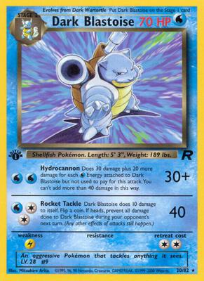 Dark Blastoise (20) - Team Rocket - Pokemon - TCGplayer.com