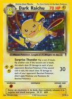ポケモンカード わるいライチュウ 英語版 旧裏面 海外版 Dark Raichu Dark Raichu Prices | Pokemon Japanese Crossing the Ruins