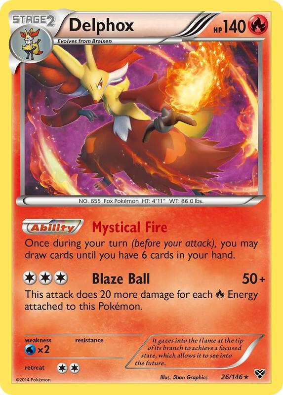 Delphox 26/146 from XY Base Set