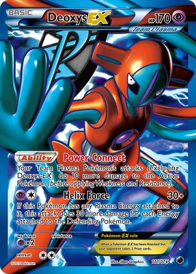Deoxys EX (Team Plasma) (Full Art) - Plasma Freeze - Pokemon