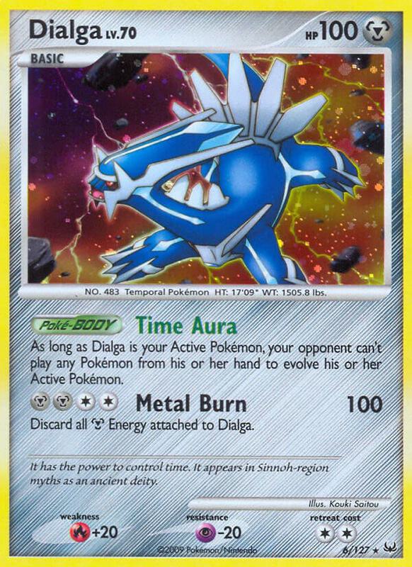 Dialga (6) 6/127 from Platinum