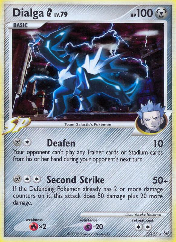 Dialga G 7/127 from Platinum