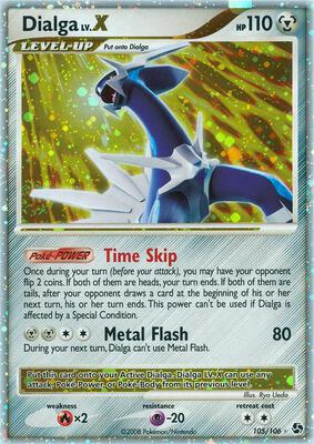 Dialga LV.X — chase card of Great Encounters