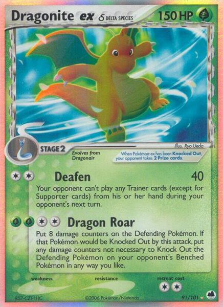 is dragonite a rare pokemon card Pokemon Black & White Plasma Freeze Rare Holo Dragonite #83