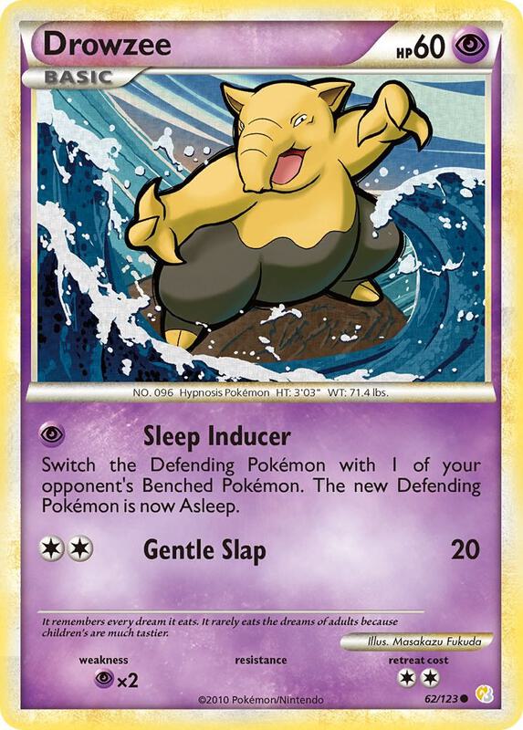 Drowzee 62/123 from HeartGold SoulSilver