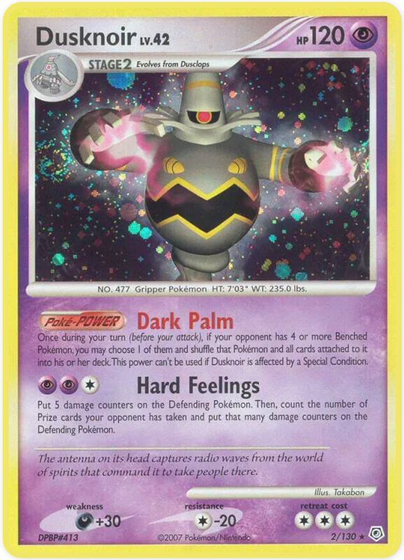 Dusknoir 2/130 from Diamond and Pearl