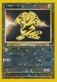 Electabuzz - 1 #001/009 from Best of Promos Pokemon card image