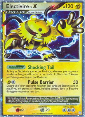 Electivire LV.X — chase card of Mysterious Treasures