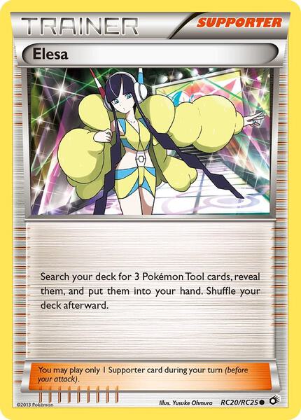 タレントカード rt47552 Elesa - Legendary Treasures: Radiant Collection - Pokemon