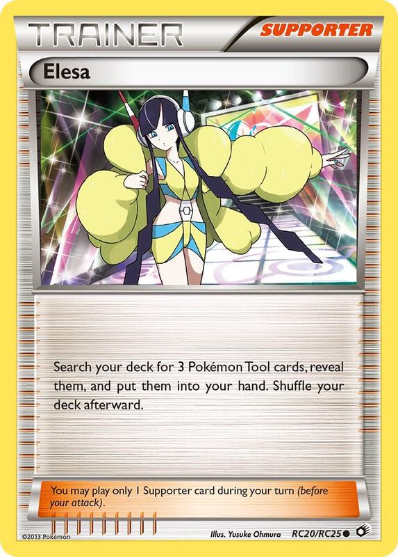 Elesa RC20/RC25 from Legendary Treasures: Radiant Collection