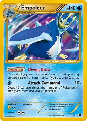 Empoleon (117 Secret Rare)