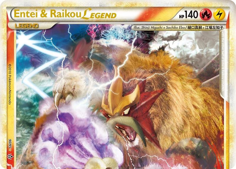 Entei & Raikou Legend (top)
