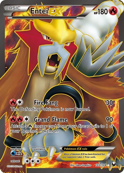Entei EX (103 Full Art)