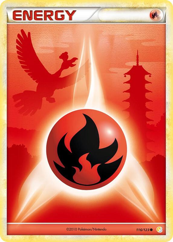 Fire Energy 116/123 from HeartGold SoulSilver