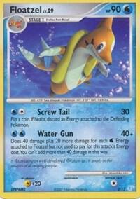 Floatzel 2/12 from DP Trainer Kit: Manaphy & Lucario