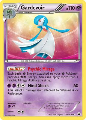 Gardevoir — chase card of Dark Explorers