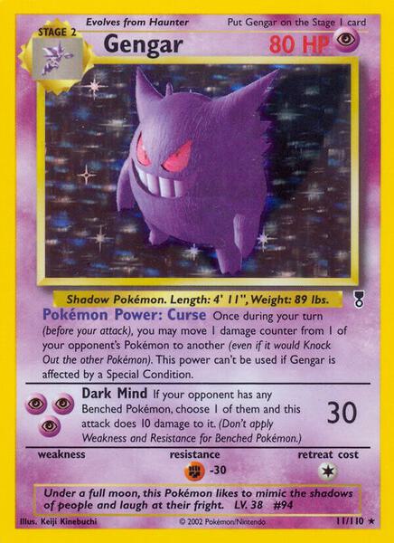 every gengar pokemon card Every Gengar Card, Ranked by How Easy it Was to Draw