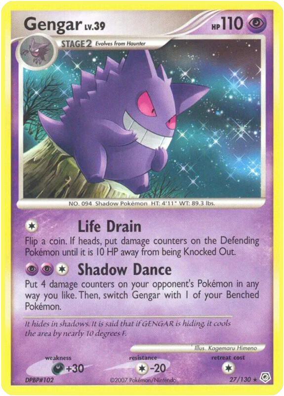 Gengar 27/130 from Diamond and Pearl