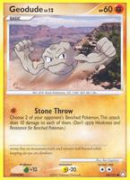 1995 geodude pokemon card value - (47) (Dont apply Weakness and Resistance for Benched Pokmon.) Weakness Grass +10 Resistance Lightning Geodude 47/62 Pokemon card (Fossil