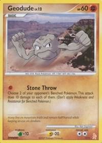 Geodude 1/11 from DP Trainer Kit: Manaphy & Lucario