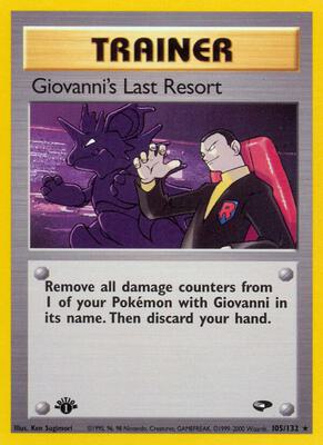 Giovanni's Last Resort - Gym Challenge - Pokemon - TCGplayer.com