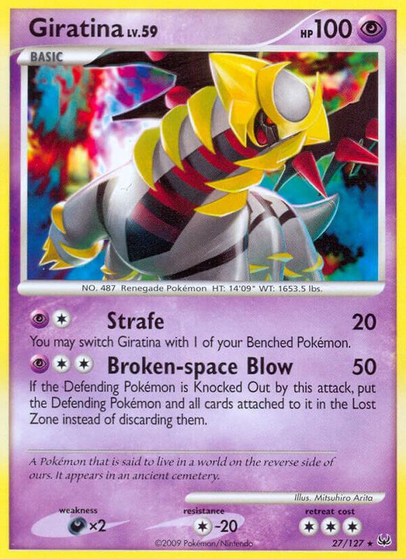 Giratina (27) 27/127 from Platinum