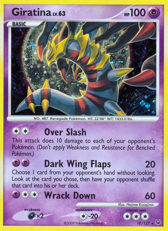 Giratina (10) 10/127 from Platinum