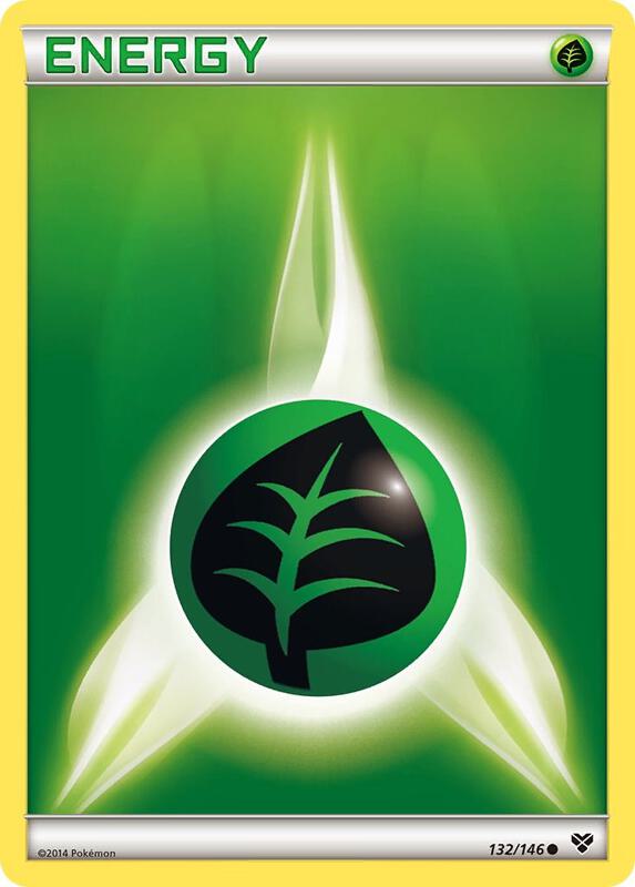 Grass Energy 132/146 from XY Base Set