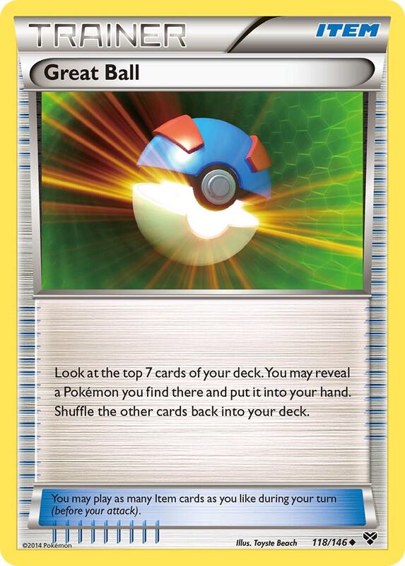 Great Ball 118/146 from XY Base Set