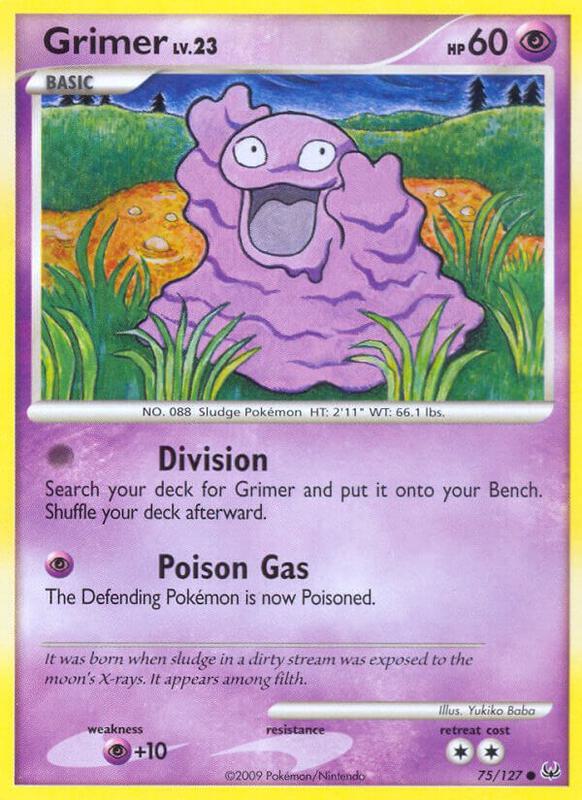 Grimer 75/127 from Platinum
