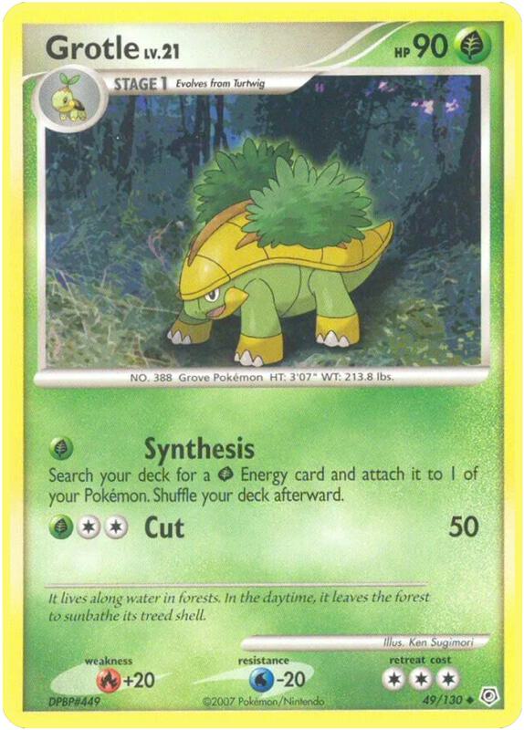 Grotle 49/130 from Diamond and Pearl