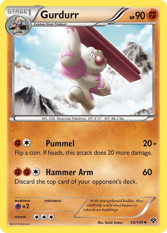 Gurdurr 66/146 from XY Base Set