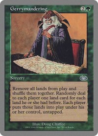 Gerrymandering - Unglued - Magic: The Gathering card
