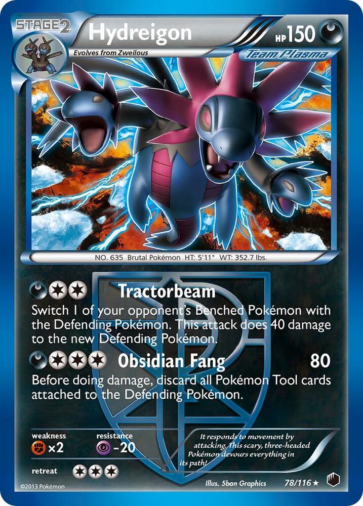 Hydreigon (Team Plasma) 78/116